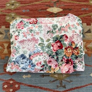 Vintage Ralph Lauren Allison Twin Fitted Sheet